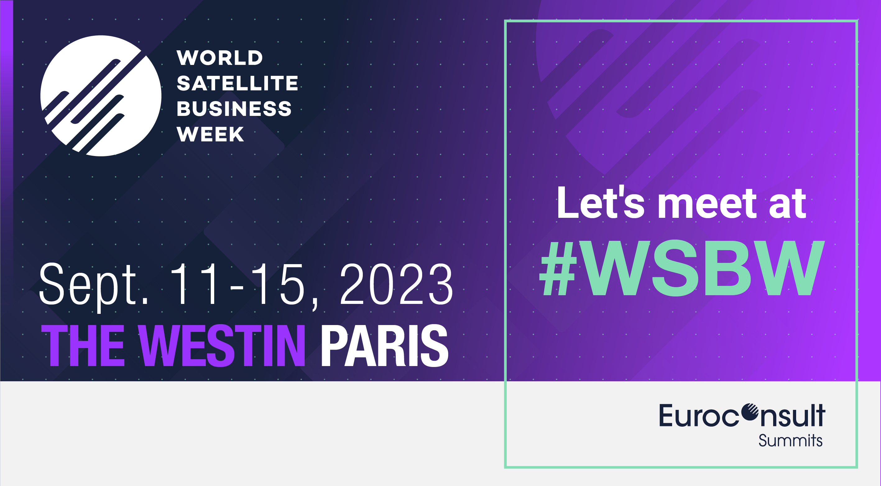 Media Toolkit World Space Business Week WSBW